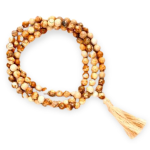 Jasper Necklace Mala